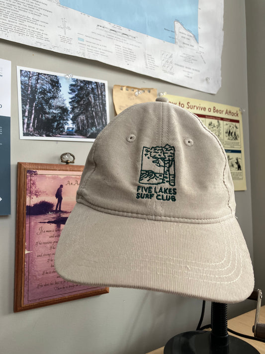 Corduroy Cap - Stone